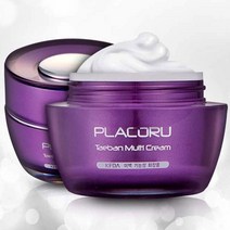 프라코루 PLACORU 태반 멀티 크림 미백2중기능성화장품 태반원액+EGF함유 미백효과 한방효과 말태반원액 피부영양+수분밸런스 50g 2개, 태반 멀티 크림 50g-2개