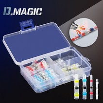 자동납땜 열수축튜브 방수 슬리브 커넥터 50PCS 전선 배선, 자동납땜 50PCS