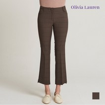 올리비아로렌 체크 붓컷 팬츠 VOCDLWF7321
