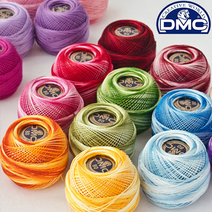 퀼팅맘 DMC 정품 태팅실 태팅레이스 크로쉐 뜨개 실 복합사 72컬러, [ 948 ] 1번열 솔리드, 1개