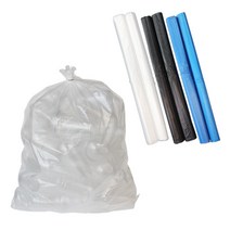 50L 비닐봉투 대형 재활용 대용량 분리수거 비닐봉지 일자형 쓰레기봉투 50매, (50매)50리터 검정 1묶음