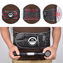 허리 견인 벨트 등 감압 받침대 통증 완화 피로 마사지기 긴장