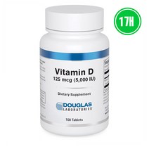 Douglas Laboratories 비타민 D D3 125mcg 100정
