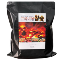 프리미엄 참숯, 2kg, 4개