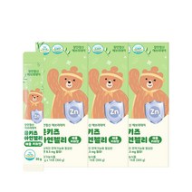 장인정신 에브리데이 뮨키즈 아연젤리 애플키위맛, 300g, 3개