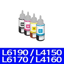대명토너 엡손 L6190 잉크 검정 컬러 4색세트 출력물 오피스젯 재생 슈퍼 비정품 한국엡손 T03Y300 A/S보장, 4개입, 엡손 T03Y 대용량 호환 잉크 세트 판매자A/S