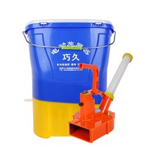 수동 비료 주입기 살포기 호스 정량 주입기 투입기, 호루라기 헤드 25리터(납 배터리 8A)