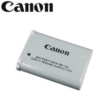 정품 Canon NB-12L 배터리 G1X Mark II G1X2 N100 MINIX NB12L/벌크 배터리, NB-12L배터리