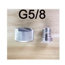 ZRDR 수족관 CO2 너트 인터페이스 W21.8 CGA320 G5/8 M22 CO2 레귤레이터 너트 인터페이스 피팅, 02 G5-8, 02 G5-8