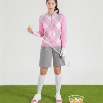 엘르골프 ELLE GOLF SH03 중기장 밑단카브라 반바지 6i41707