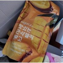 슈가로로 무설탕 곤약젤리 워터젤리 망고 10개, 망고 곤약젤리(10팩)