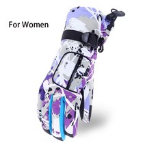 Thermal Ski Gloves Men Women Windproof Waterproof Glove Snowmobile Motorcycle Riding Heating One Siz, [01] One size, [02] men 02