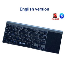 젤리 빗 무선 노트북용 숫자 터치 패드가 있는 pc 스마트 tv yr 얇은 usb 무선 미니 스페인어, 협력사, 블루투스 영어