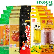 [푸드원스토어] 추억의 쫀드기 5종 호박맛4+꿀밤맛4+불맛4+옥수수4+꿀맛나4, 20개