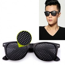 명품형핀홀안경 핀홀안경5홀 눈운동안경 핀홀안경3홀*, 5홀