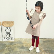 리틀 로브 원피스 (베이지)