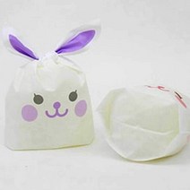 대왕 토끼 심쿵 주의 사랑스러운 캐릭터 선물 포장, 쿠팡 퍼플6장