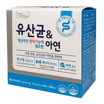 동아) 유산균 + 아연 60포 혼합유산균아연 함유, 1팩