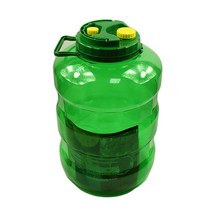 대원기계공업 과실주통 PET병 발효통 매실통 물통 효소통, 20L, 7개