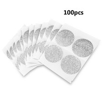 커피캡슐 정리 보관 캡슐관리 거치대네스프레소 커피 캡슐 컵 용 100pcs 일회용 알루미늄 호일 뚜껑 자체 접착 씰링 필름 스티커 커피 메이커, 100개