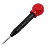 견고한 5Color 128mm Steel Automatic Center Punch With Grip Cap Spring Loaded Marking Drilling Tool P, 05 gold