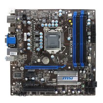 MSI H55M-P31 마더 보드 LGA 1156 DDR3 2133MHz VGA 인텔 H55 코어 i7/코어 i5/코어 i3 16GB 데스크탑