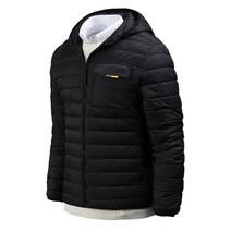 남성용 워너원 덕다운 후드 경량 패딩 점퍼 E11D16_op4596