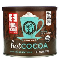 Equal Exchange Hot Cocoa 이퀄 익스체인지 핫 코코아 12oz(340g) 2팩