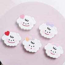 귀엽숑 강아지 푸들 비숑 선물포장 차량방향제 석고방향제 자동차 차량용방향제, 1.다우니에이프릴, 핑크리본 귀엽숑(리필오일 미포함)