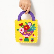 펠트 가방 만들기 퀼트패키지, 새가족 UDOFB0077