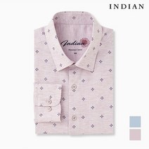 [INDIAN] 패턴 포인트 올오버 셔츠 _MITNLVS2101