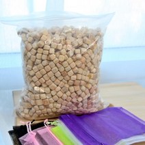 국내산 편백나무 천연 방향 탈취 주머니만들기 1kg, 블랙 10장