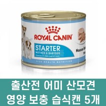 출산전 어미 산모견 영양 보충 습식캔 5개 기호성좋은 멍뭉이 애견간식 수술견 노견 습식간식 애견간식캔