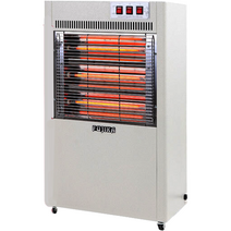 전기 온풍기 전기 히터 3kw 대용량18평형 온풍기능겸용 나노카본 근적외선40cm / 산업용 업소용 사무실/11시이전당일배송, 아이보리, 1610카본