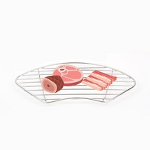 기름은 빠지고 타지않는 스텐 불판 받침망 후라이팬추천 삼겹살구이판 불고기팬 취사도구 주물후라이팬, 소 (CG70427)