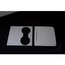 테슬라 모델 3의 중앙 제어 물컵 프레임 장식 Y ABS 패널 덮개, [03]  Matte Carbon