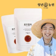 청년농원 로즈힙차 티백 100% 순수 건강 허브차 대용량 허브티, 1g, 100개입, 1개
