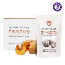 [김재식헬스푸드] 호박씨호박즙(스탠딩) 100ml 30팩 (2박스), 상세 설명 참조, 상세 설명 참조