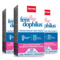 자로우 포뮬라 우먼스 Fem Dophilus 베지 캡슐 60정 3개 세트, 60개 X 3