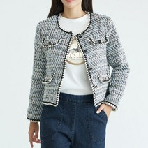 아나카프리 아나카프리 트위드 라인 믹스자켓_CHS2FJK034A