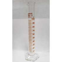 [유앤아이사이언스] 유리 메스실린더 200ml 눈금실린더