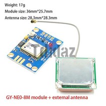 GY-NEO-6M/7M/8M GPS 모듈 GY-NEO6MV2 NEO-6M NEO6MV2 비행 제어 EEPROM MWC APM2.5 arduino 대형 안테나, [04] GY-NE0-8M  antenna
