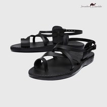 JERUSALEM SANDALS 공식정품 [예루살렘 샌들] NO.6 THE GOOD SHEPHERD (BUCKLED)_BLACK