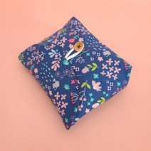 [DIY키트 패키지] 봉투 파우치 화장품 파우치 만들기 파우치백 생리대 (동영상설명), 블루정원-메인상품