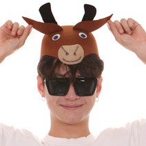 부직포 동물 모자 황소 어린이 연극 파티 놀이 용품, 단품