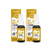 내츄럴플러스 굿앤키즈 프로폴리스 맛있는 스프레이, 30ml, 2개