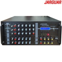 쟈가앰프 PA-506BT 4체널 440W 블루투스 USB 하울링억제 회로 FBX 기능탑재