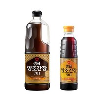 샘표 양조간장701 1.8L + 양조간장501 500ml, 1세트