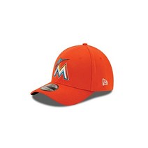 뉴에라 mlb모자 마이애미 말린스 New Era MLB Road Team Classic 39THIRTY Stretch Fit Cap