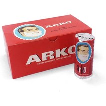 아르코 Arko 쉐이빙 솝 폼 크림 면도 비누 스틱 900g 12개 세트 빠른 거품 오래 지속되는 향 남자친구 선물